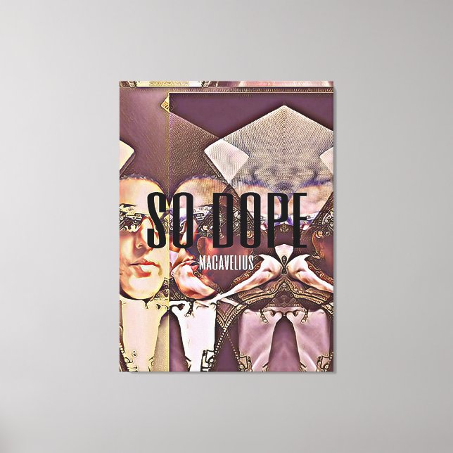 Macavelius exklusiv album "SO DOPE" Canvas (Framsida)
