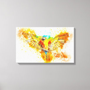 Macaw Canvastryck
