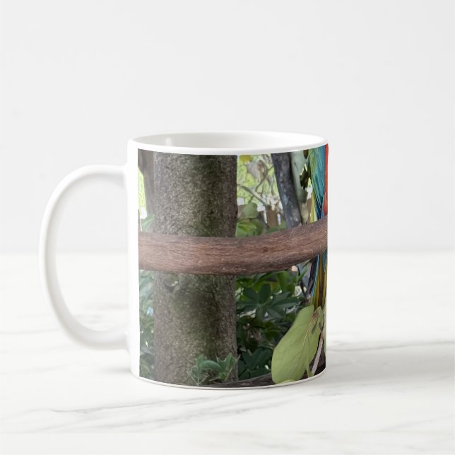 Macaw-kaffemugg Kaffemugg (Vänster)