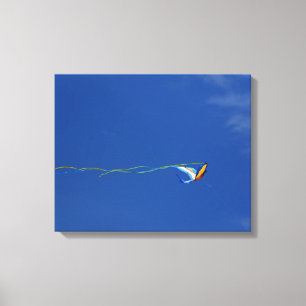 Macaw Kite Canvastryck