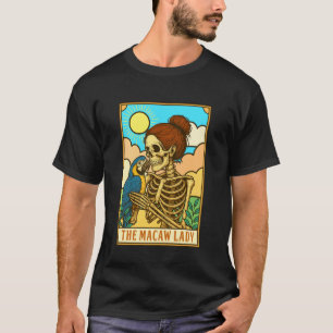 Macaw Mamma Macaw Damen Blå Gul Ara Papegoja T Shirt