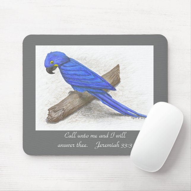 Macaw Mousepad Musmatta (Med mus)