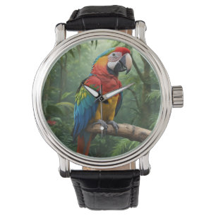 Macaw Parrot Armbandsur