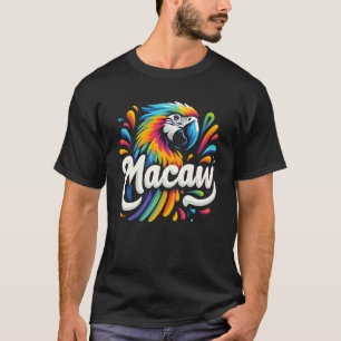 Macaw Parrot Bird T Shirt
