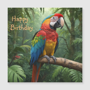 Macaw Parrot i Jungle