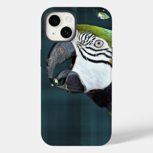 Macaw Parrot med Bubbles