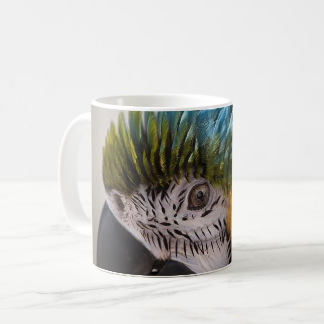 Macaw Parrot - Mugg (Framsida vänster)