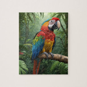 Macaw Parrot Pussel