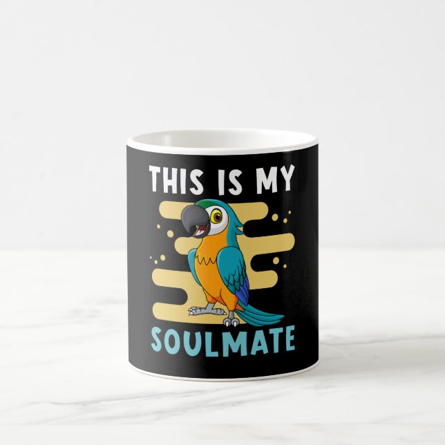 Macaw Parrot Soulmade Kaffemugg (Center)