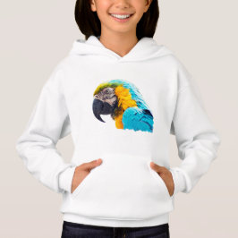 Macaw porträtt - papegojor t shirt