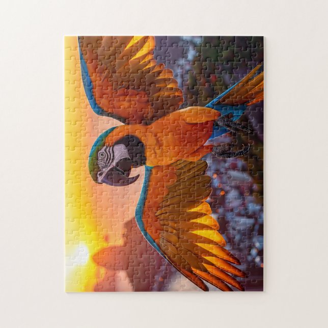 Macaw Pussel (Vertikal)