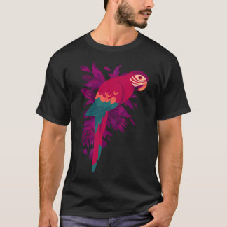Macaw Silhouette T Shirt