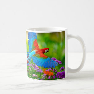 Macawpapegoja Kaffemugg