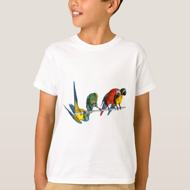 Macawpapegoja Tee Shirt (Framsida)
