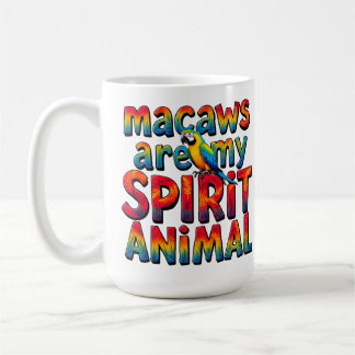 Macaws är min egen sprit-djurkaffe Mugg