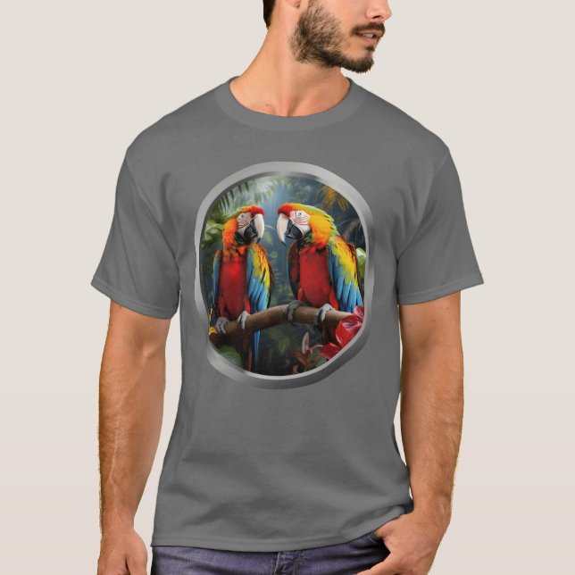 Macaws Djurpojke T Shirt (Framsida)