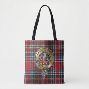 MacBain Tartan & Badge Tygkasse
