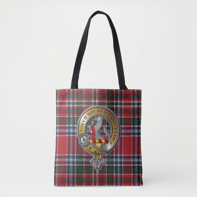 MacBain Tartan & Badge Tygkasse (Framsida)