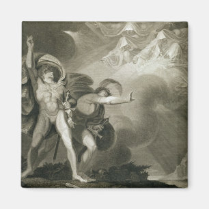 Macbeth, Banquo och de tre häxorna på Heath Magnet