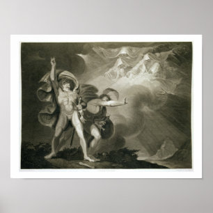 Macbeth, Banquo och de tre häxorna på Heath Poster