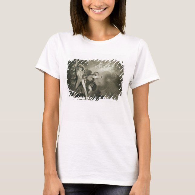 Macbeth, Banquo och de tre häxorna på Heath T Shirt (Framsida)