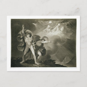 Macbeth, Banquo och de tre häxorna på Heath Vykort