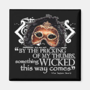 Macbeth citationstecken magnet