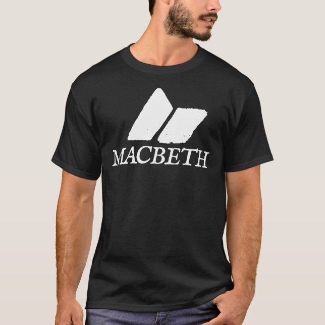Macbeth - Grunge Logo Essential T-Shirt (Framsida)