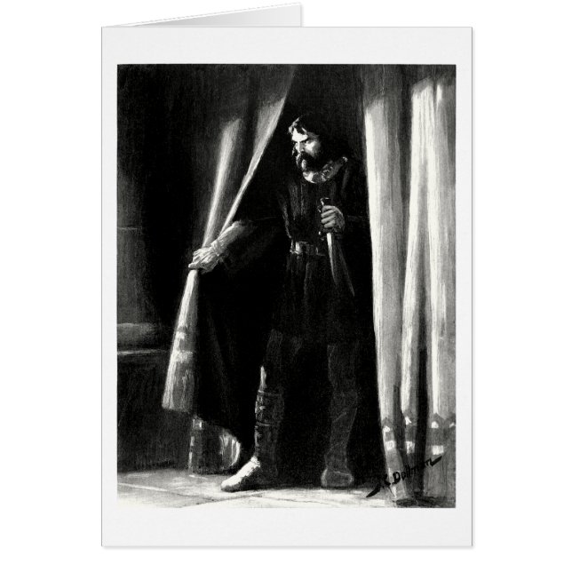 Macbeth Hälsningskort (Framsidan)