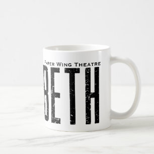 Macbeth - papper vingeTheatre - kaffekopp