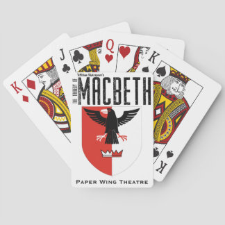Macbeth - papper vingeTheatre - leka kortet Spel Kort