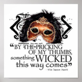Macbeth Quote Poster