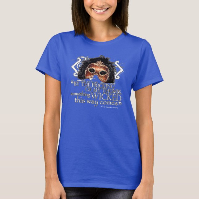Macbeth Quote Tee Shirt (Framsida)