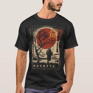 Macbeth Shakespeare Poster - japanska Ukiyo-e T Shirt