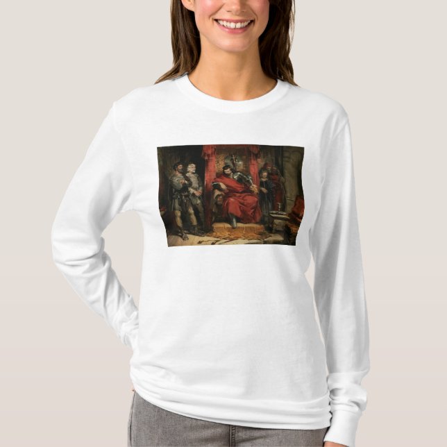 Macbeth som instruerar mördarna tee (Framsida)