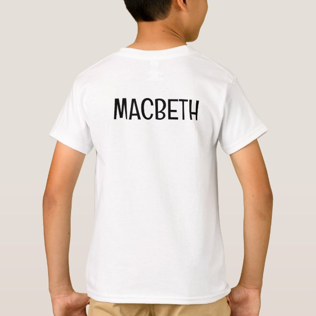 Macbeth T Shirt (Baksida)