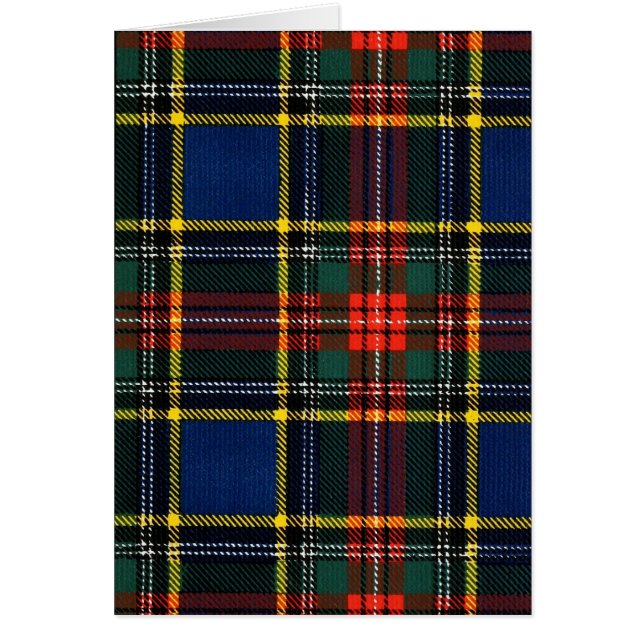 Macbeth Tartan OBS Kort (Framsidan)