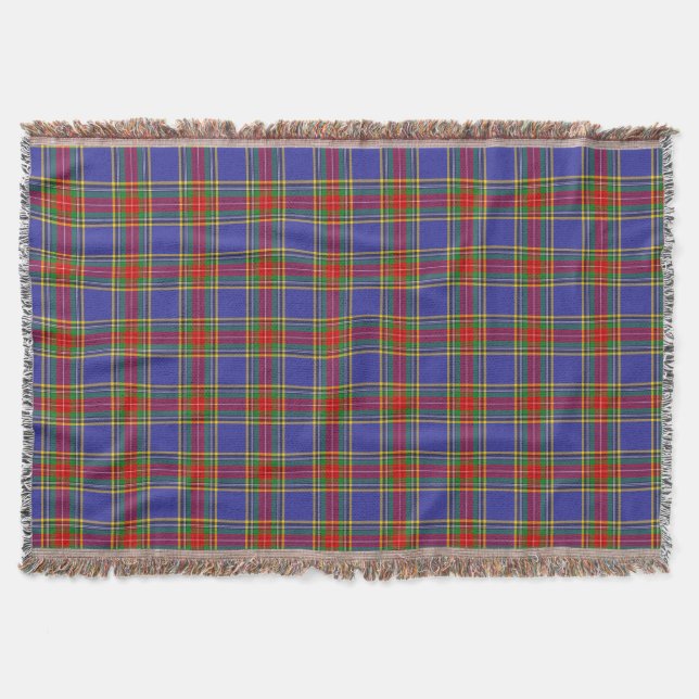 MacBeth Tartan Play Scottish Mönster Filt (Framsidan)