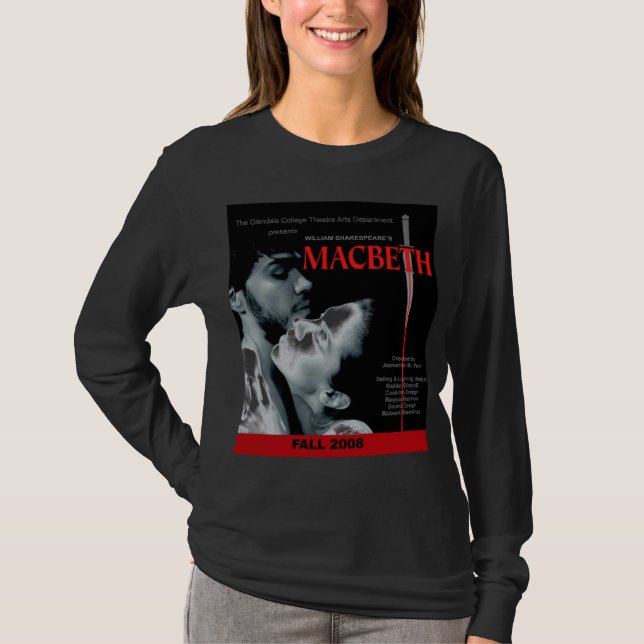 MACBETH UTSLAGSPLATS T SHIRT (Framsida)