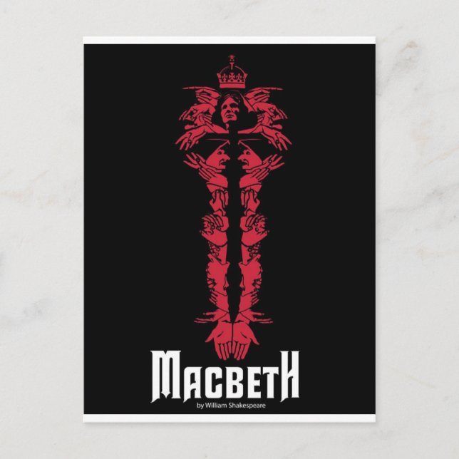 Macbeth Vykort (Framsida)