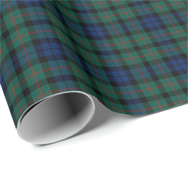 MacCallum Klan Tartan Presentpapper (Rullad Hörn)