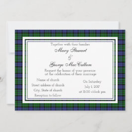 MacCallum Scottish Wedding-inbjudan Inbjudningar