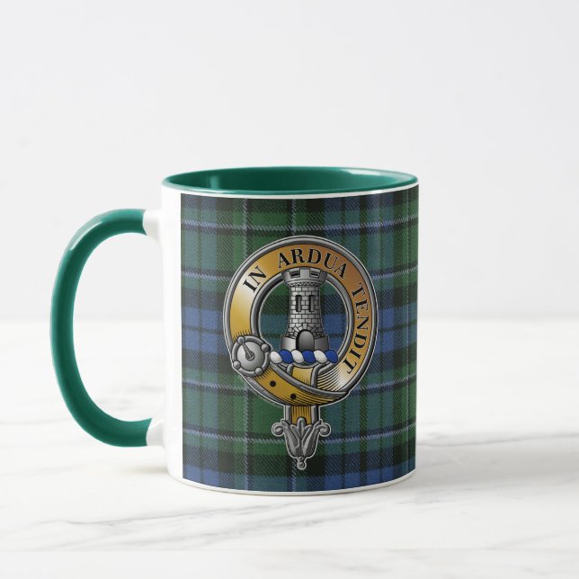 MacCallum Tartan & Badge Mugg (Vänster)