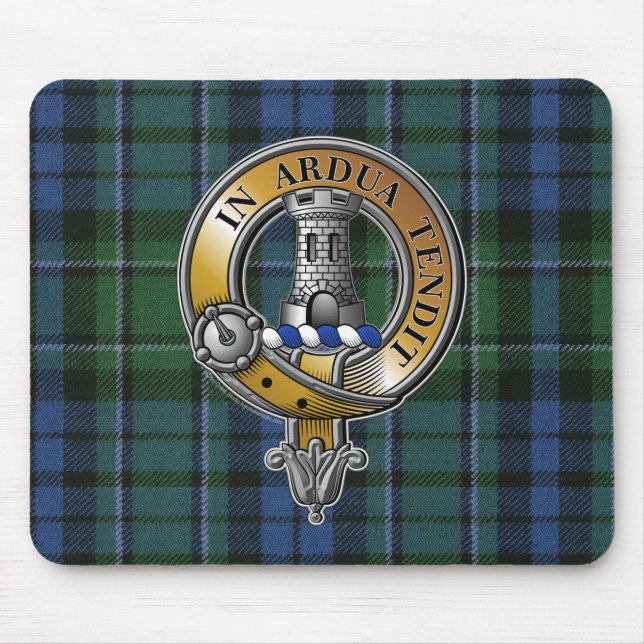 MacCallum Tartan & Badge Musmatta (Framsidan)