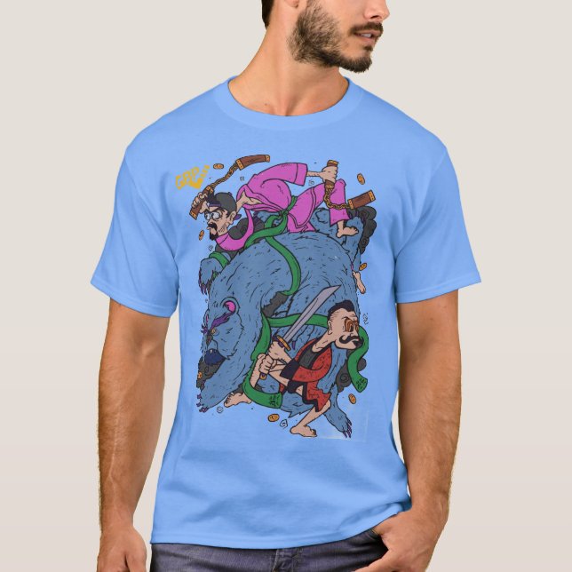 Maccaronin Kaos T Shirt (Framsida)