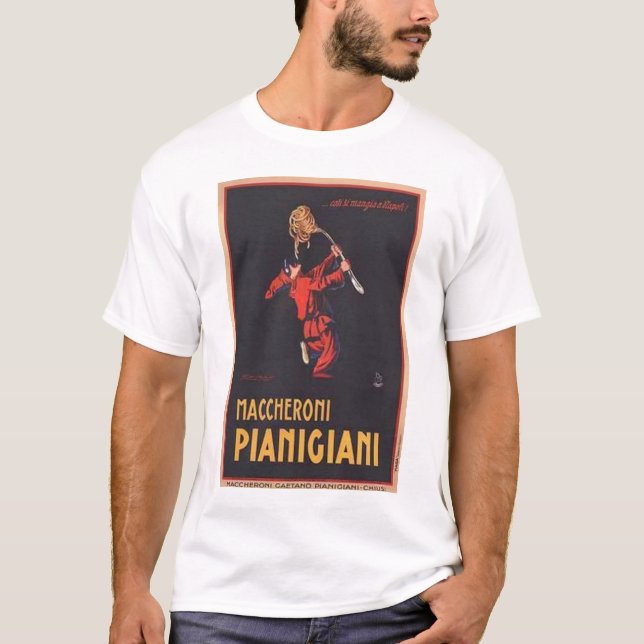 Maccheroni Pianigiani T Shirt (Framsida)