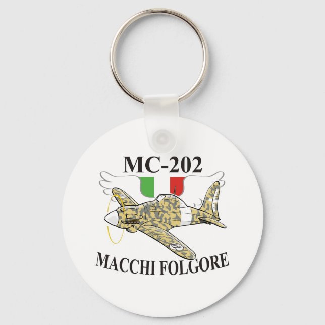 macchi mc-200 folgore nyckelring (Framsida)