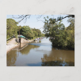 Macclesfield Canal Higher Poynton Cheshire Vykort