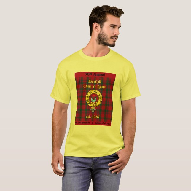 MacColl Läger-nolla-RamaT-tröja 2017 T Shirt (Hel framsida)