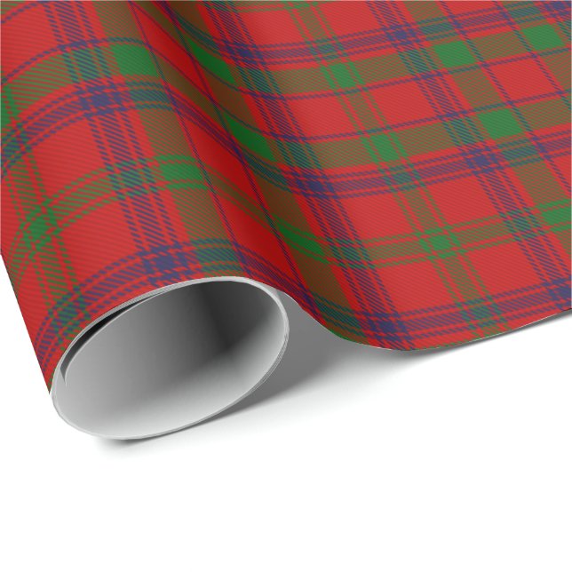 MacColl Tartan Presentpapper (Rullad Hörn)